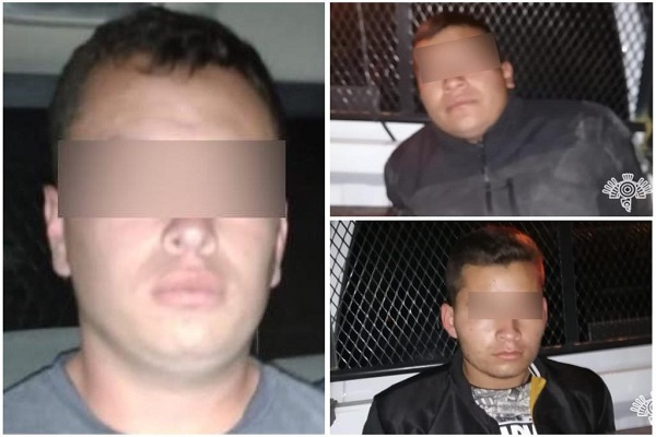 Detienen en Aquixtla a tres cómplices de “El Masero”, multiasaltante y ladrón de vehículos