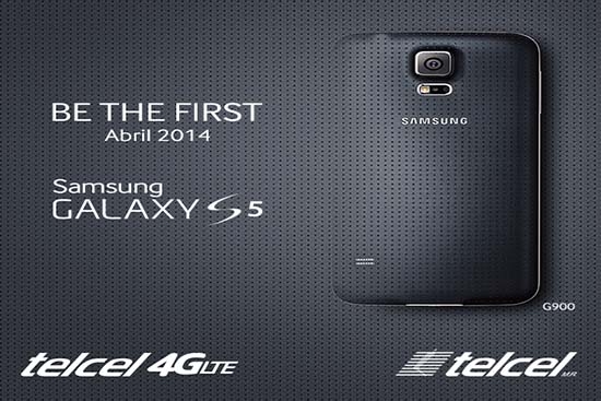 Costos y disponibilidad del Galaxy S5 para México