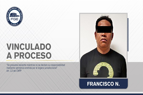 Atacó a un policía con un cuchillo en Huauchinango; fue vinculado a proceso