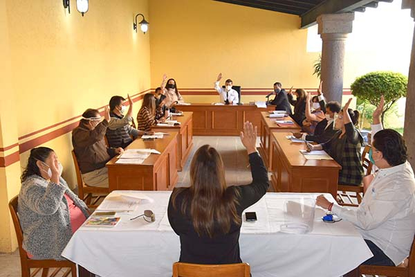 Cabildo de San Pedro Cholula aprueba reformas constitucionales de paridad de género, eliminación del fuero y figura del gran perdedor