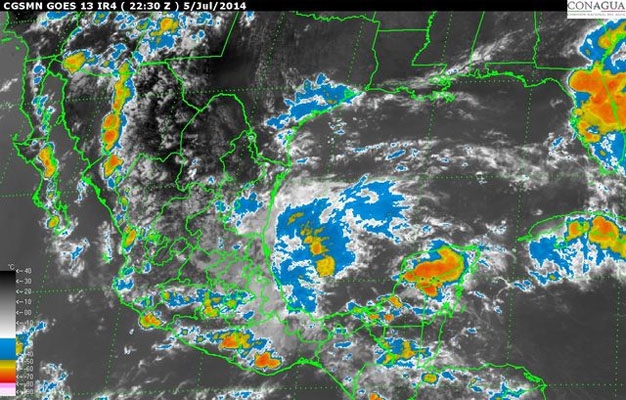 Onda Tropical 9 provocará lluvias muy fuertes en Puebla