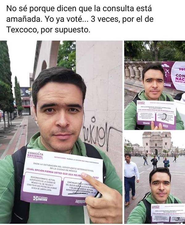 Falla consulta NAIM: se puede votar más de una vez