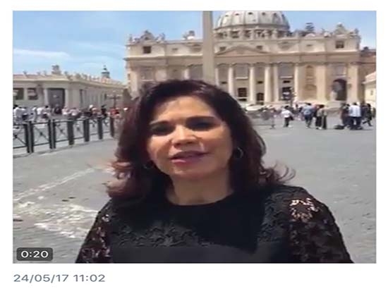 Blanca Alcalá sigue viajando al extranjero a costa del erario