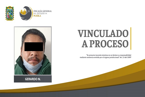 Feminicida de Marisol en Puebla quedó vinculado a proceso