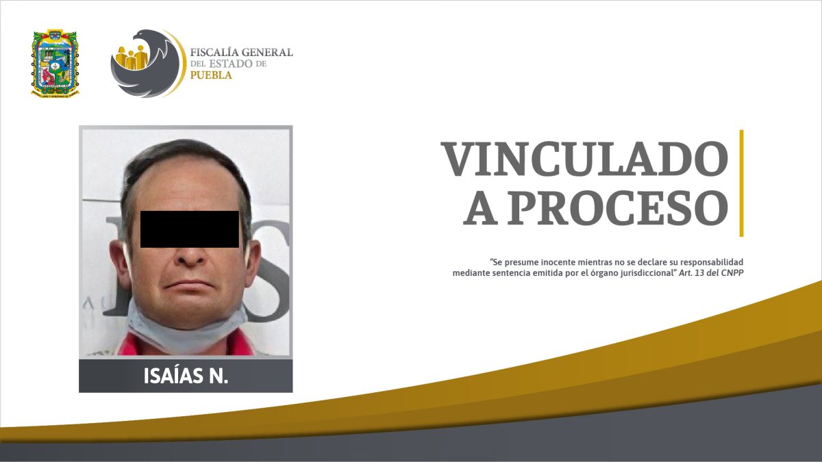 Sexagenario quedó vinculado a proceso por intento de violación en Huejotzingo