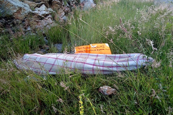 Hallan cadáver encobijado en el fraccionamiento Haras