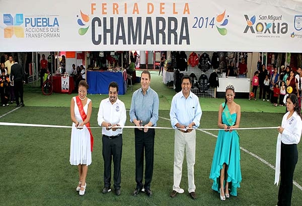 RMV inaugura Feria de la Chamarra en Xoxtla
