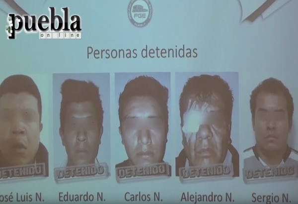 Cae banda de taxistas violadores en Puebla
