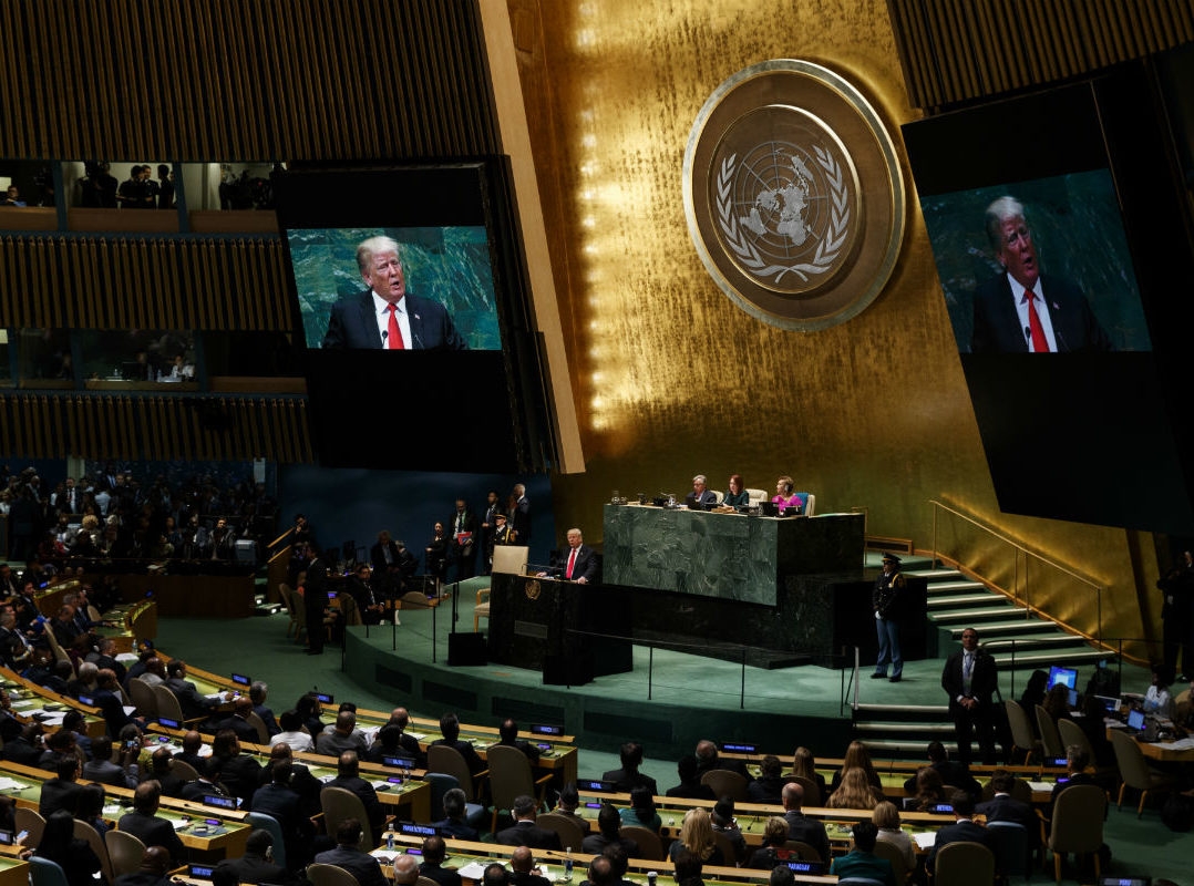 No a la globalización, sí al patriotismo, dice Trump