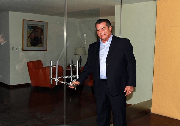 VIDEO: “El Bronco” clausura Casa de Gobierno de Nuevo León