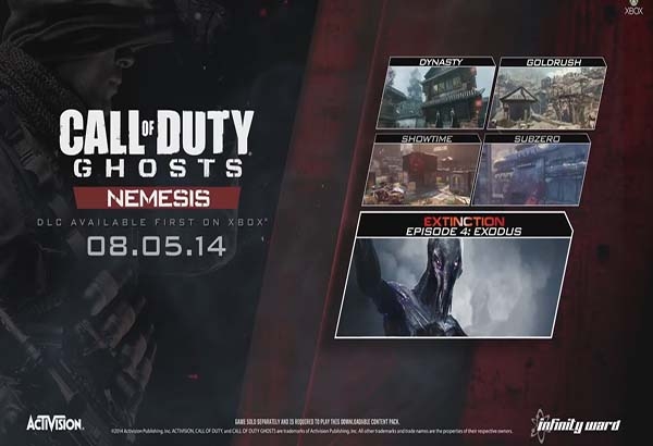Último DLC de CoD: Ghosts debutará la próxima semana