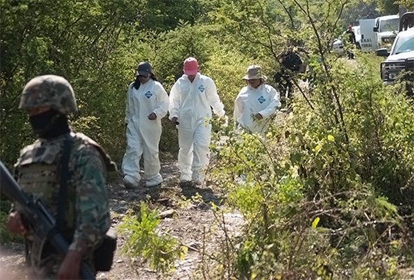 Calor destruyó ADN de restos hallados en fosa de Cocula