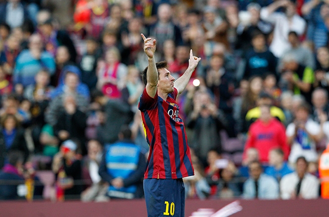 Messi se convirtió en el máximo anotador histórico del Barcelona
