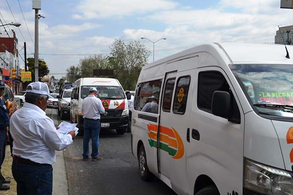 SMT retirará 3 concesiones por incumplimiento; 9 unidades detenidas en operativo itinerante