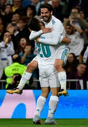 Real Madrid derrotó 3-0 al Eibar