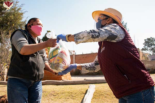 Ayuntamiento de Cuautlancingo concluye entrega de 20 mil despensas por contingencia sanitaria