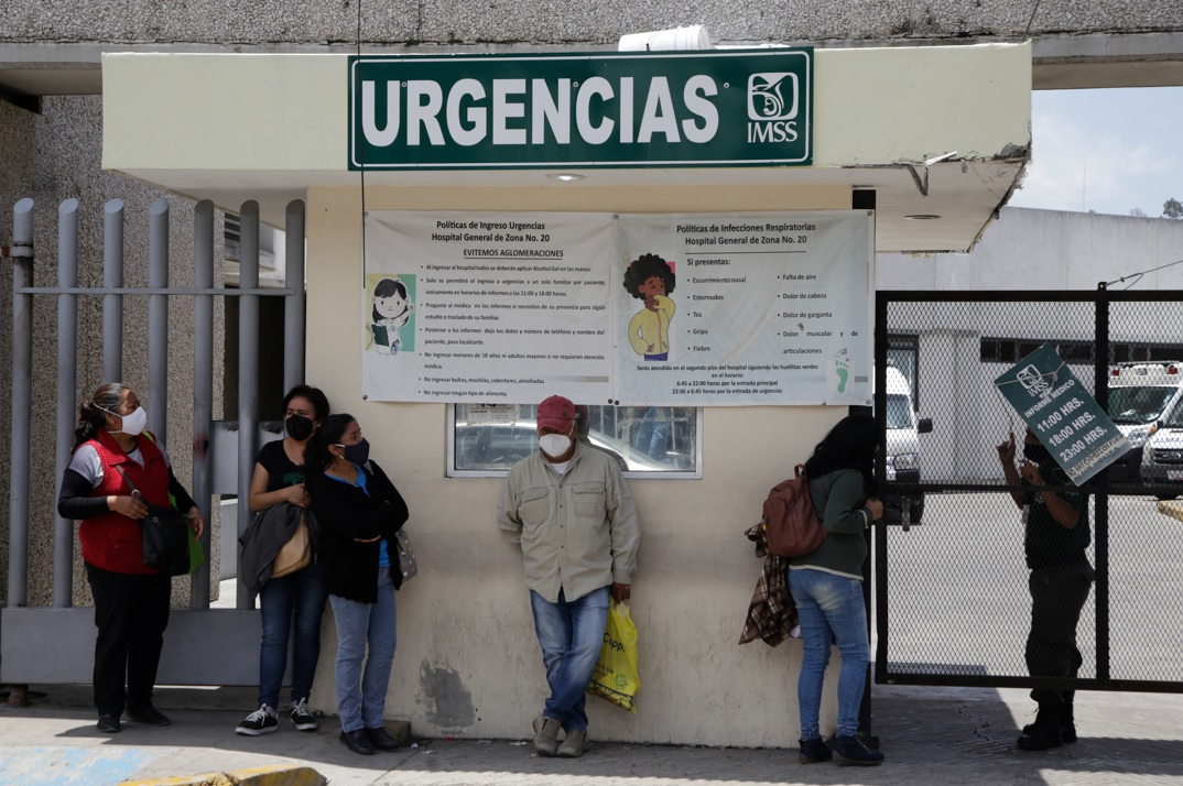 Al 79% de ocupación área temporal COVID del IMSS La Margarita