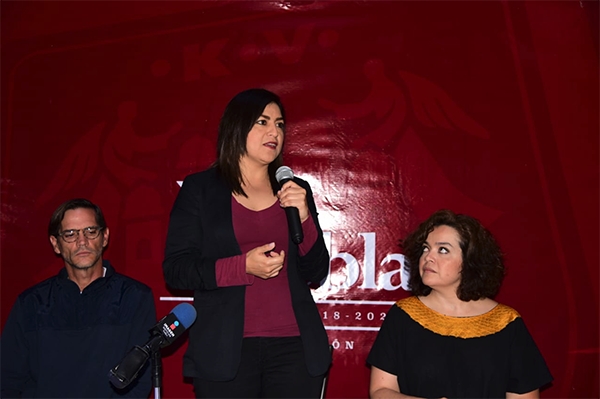 Claudia Rivera desecha logotipo polémico; el 15 de octubre presentará la nueva imagen