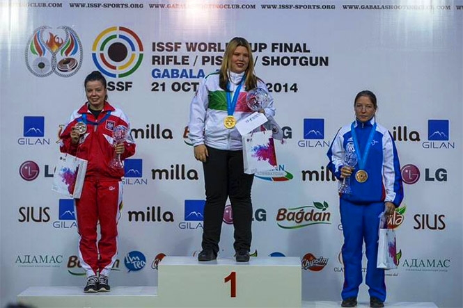 Alejandra Zavala ganó histórico oro para México en el Mundial de Tiro Deportivo