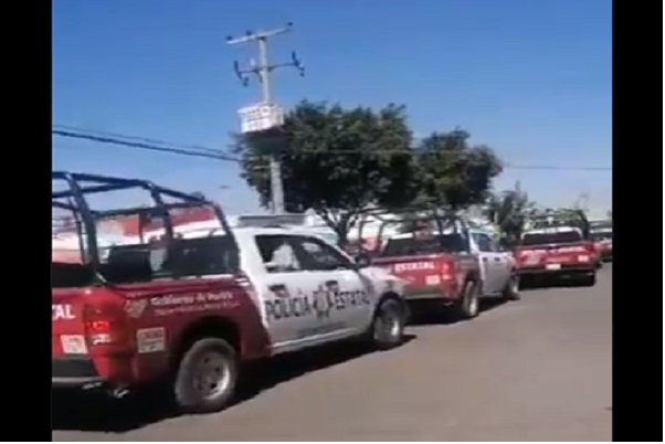 Operativo en el mercado Morelos, primero de Barbosa al mando de la seguridad de Puebla capital