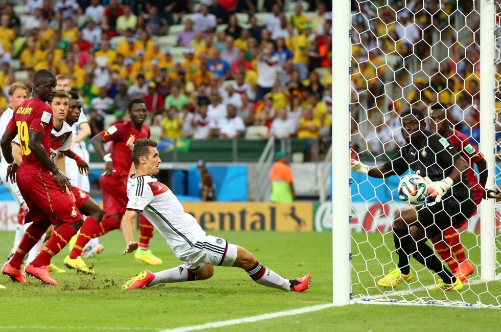 Miroslav Klose igualó marca de Ronaldo como máximo goleador en mundiales