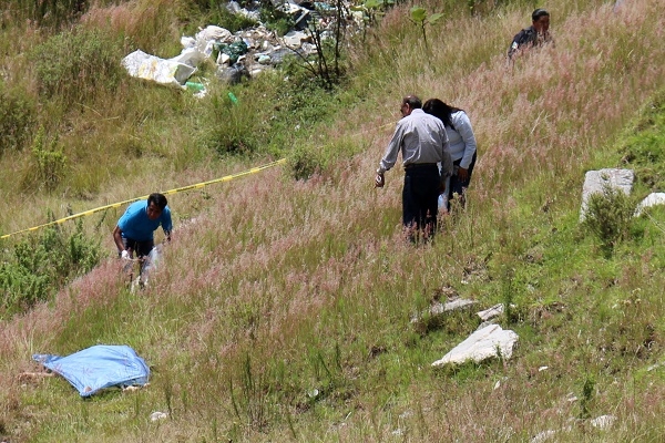 Hallan cadáver en inmediaciones de La Guadalupana