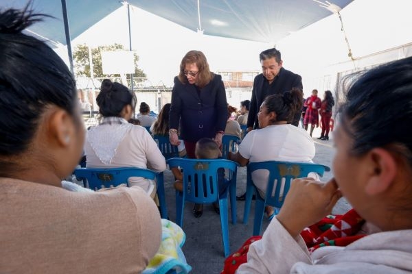 El SEDIF Puebla repartió juguetes a hijas e hijos de reclusas del penal de San Miguel