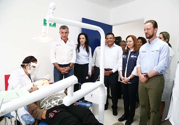 Tony Gali y Luis Banck inauguran CESSA en San Sebastián de Aparicio