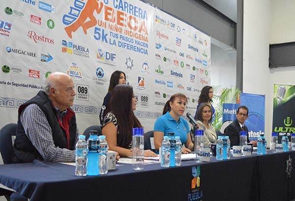 SSP presenta la tercera carrera “Beca a un Niño Indígena” en Puebla