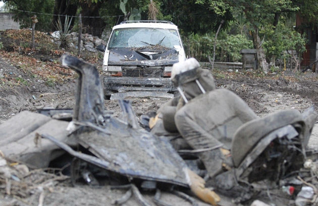 Cuatro muertos por deslave en Huehuetlán El Grande; buscan a posibles desaparecidos
