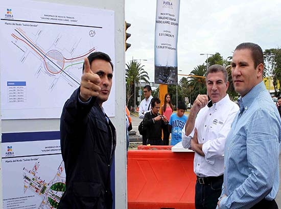 RMV y Gali inician construcción del Distribuidor Vial Juárez-Serdán
