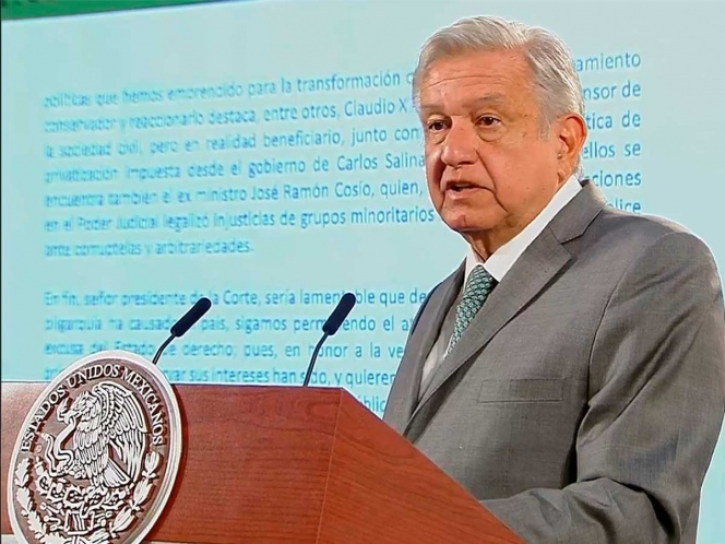 Esta es la carta con la que AMLO pide “coscorrón” para juez que frenó reforma eléctrica