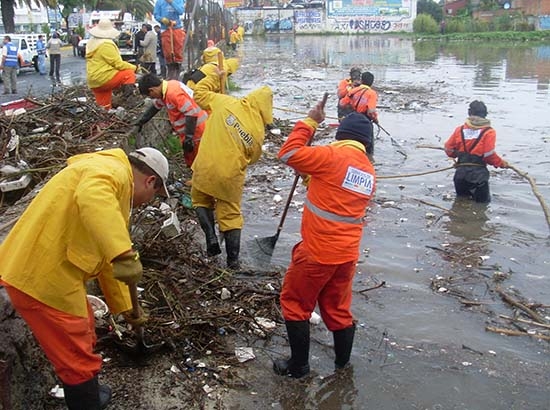 Puebla: Termina crisis por lluvias en vaso regulador Puebla Negro
