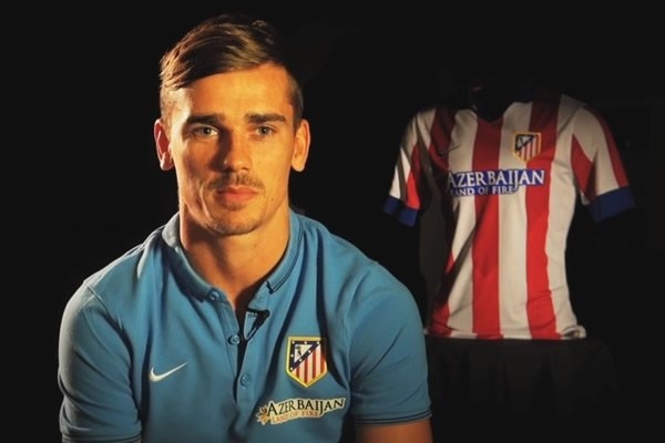 Antoine Griezmann fichó con el Atleti por seis temporadas