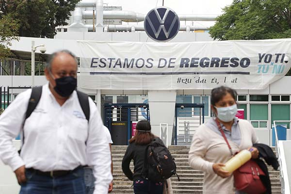 Volkswagen aumentó su producción 18.8% en julio; Audi, menos de 1%