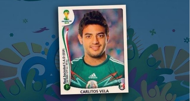 Brasil 2014: Carlos Vela irá al Mundial… en álbum