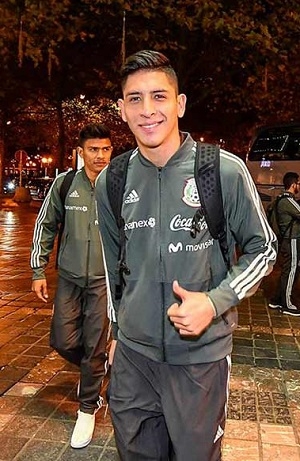 México llegó a Europa para su primer juego ante Bélgica