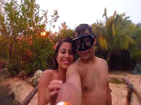 VIDEO: Pareja se tomaba “selfie” cuando los sorprendió un rayo