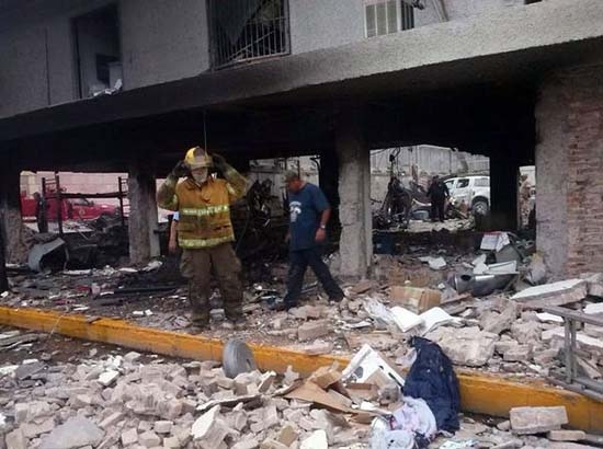Explosión en aduana de Piedras Negras deja un muerto