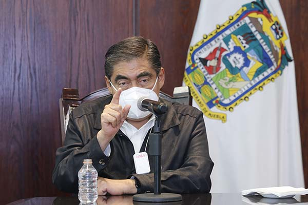 Miguel Barbosa exhorta a los poblanos a votar este 6 de junio