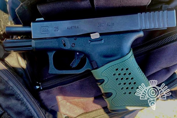 Sujeto en posesión ilegal de arma de fuego fue asegurado en Palmar de Bravo