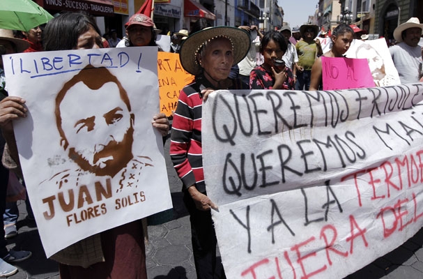 Inprodh investiga si activistas poblanos sufrieron “represión”
