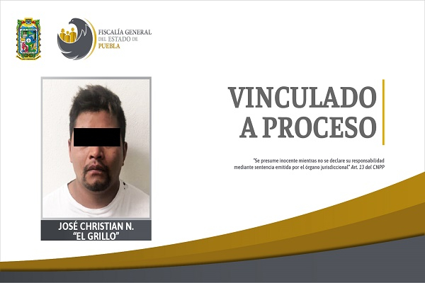 “El Grillo” es vinculado a proceso por desaparición de personas y un policía de Puebla