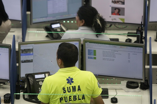En Puebla aumentan 36% pedidos de auxilio por dificultad respiratoria