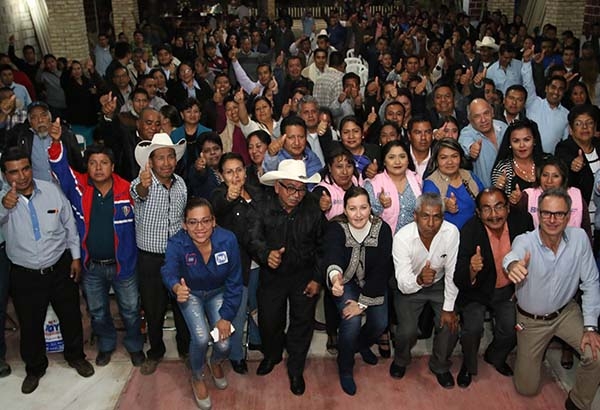 Sierra Negra, lista para enfrentar los comicios de 2018: Martha Erika Alonso