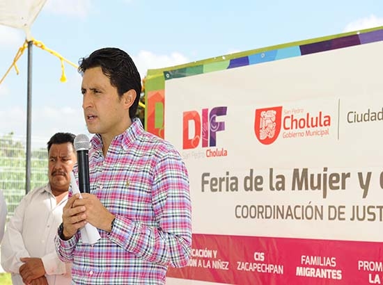 San Pedro Cholula realiza Feria de la Mujer y la Familia