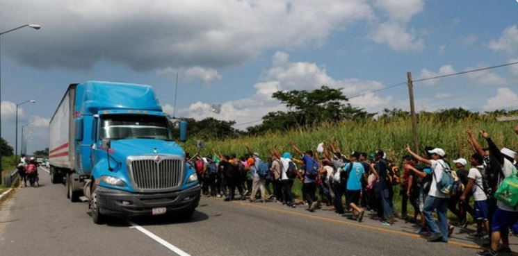 SGG encabeza operativo de atención a Caravana Migrante