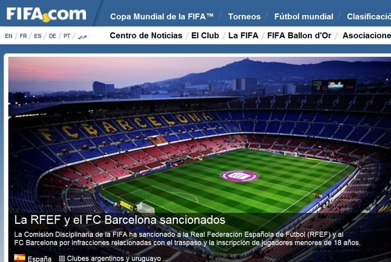 Barcelona no podrá hacer fichajes hasta 2015