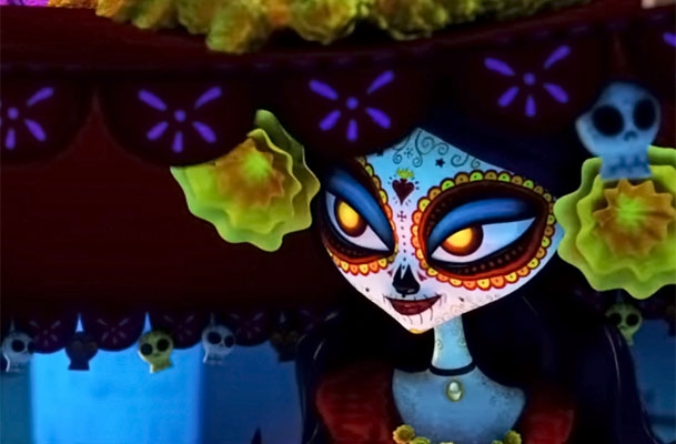 Día de Muertos llega animado en El libro de la vida