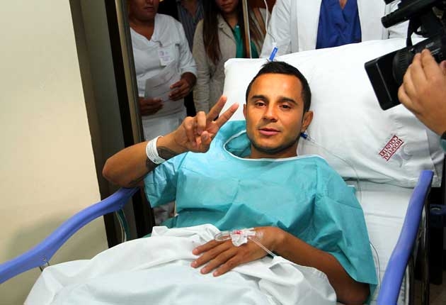 Luis Montes salió del hospital en Guadalajara